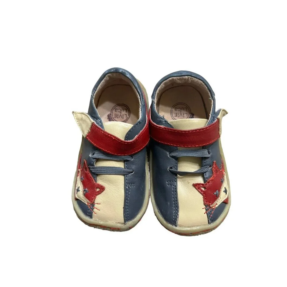 Livie & Luca Sz 6 Leather Fox Shoes
